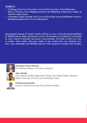 Gender Mainstreaming and Development
