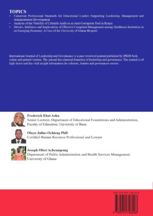 Leadership and Management