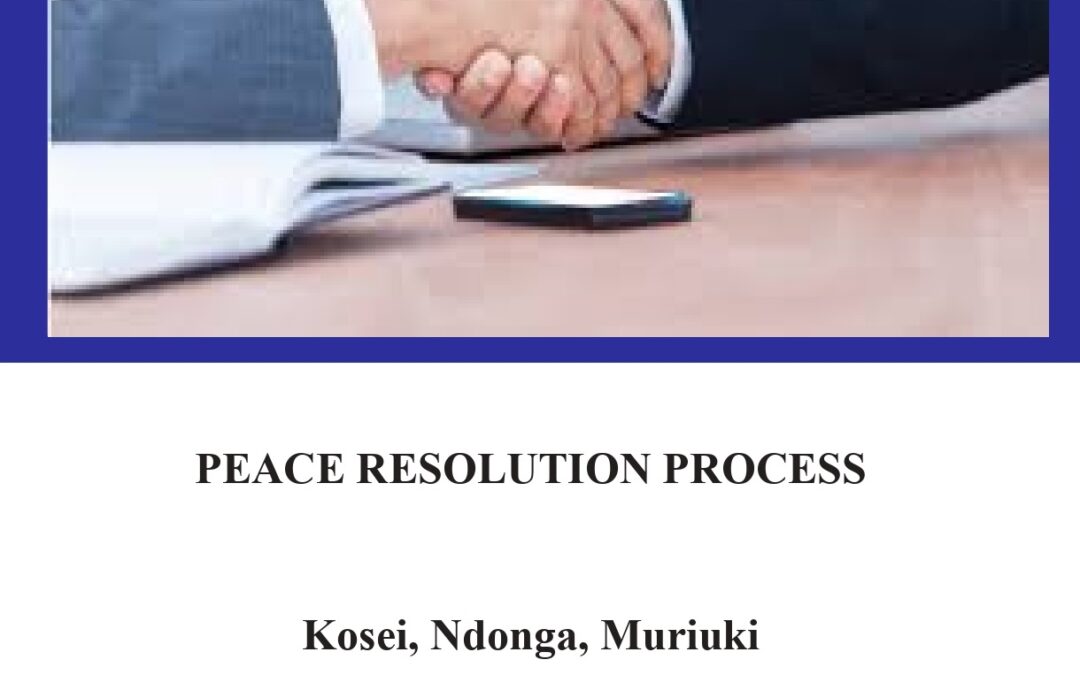 Peace Resolution Process