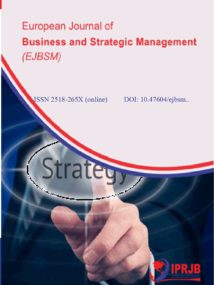 European Journal of Business and Strategic Management (EJBSM) Vol 4 No 3(2019)
