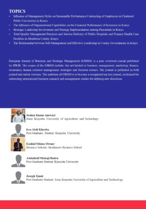 Effective Leadership in Parastatals - Image 2