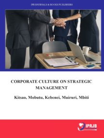 Corporate Culture on Strategic Management