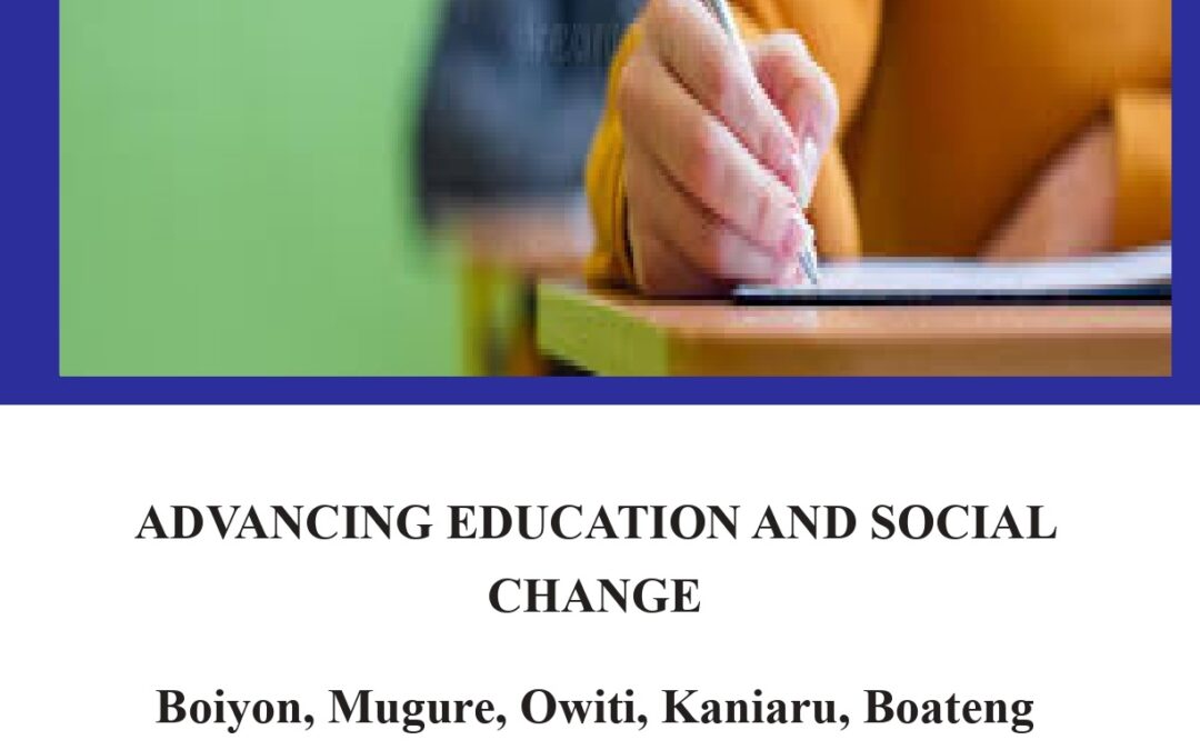 Advancing Education and Social Change