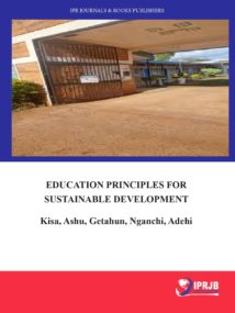 Education Principles for Sustainable Development