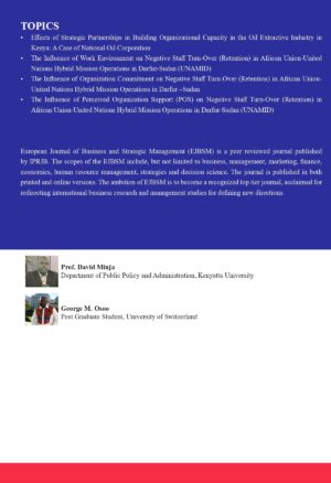 Exploring Dynamics in Strategic Partnerships, Work Environment and Staff Retention in Organizations - Image 2