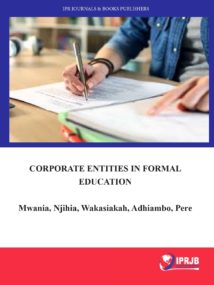 Corporate Entities in Formal Education