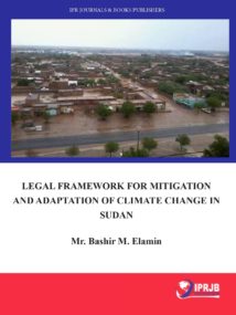 Legal Framework for Mitigation and Adaptation of Climate Change in Sudan