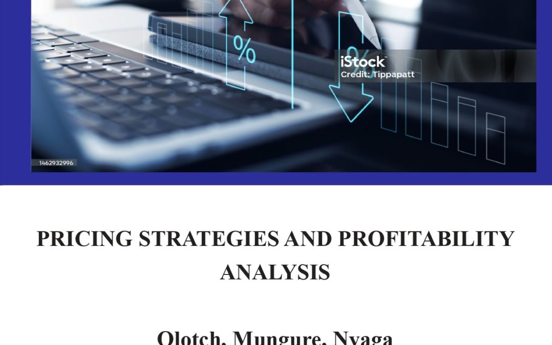 Pricing Strategies and Profitability Analysis