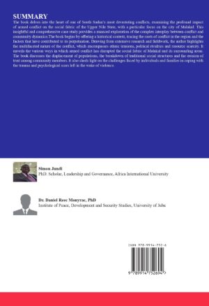 THE IMPACT OF ARMED CONFLICT ON COMMUNITY SOCIAL FABRIC IN UPPER NILE STATE: CASE STUDY MALAKAL - Image 2