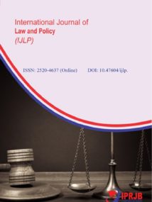 International Journal of Law and Policy (IJLP) Vol 9 No 1 (2024)
