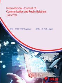 International Journal of Communication and Public Relations (IJCPR) Vol 8 No 2 (2023)