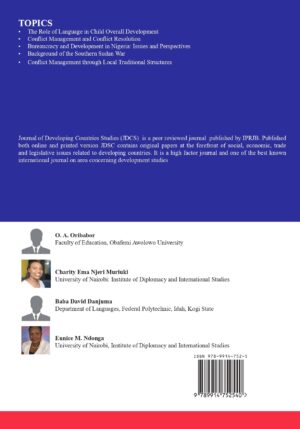 Frameworks of Development and Conflict Management - Image 2