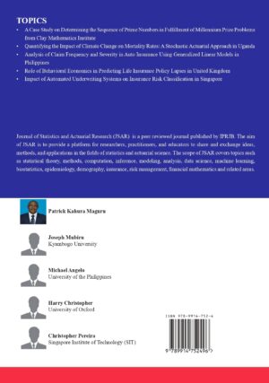 Mathematical Theories and Actuarial Practices - Image 2