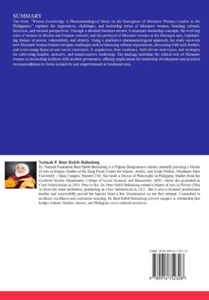 Women Leadership: A Phenomenological Study on the Emergence of Meranaw Women Leaders in the Philippines - Image 2